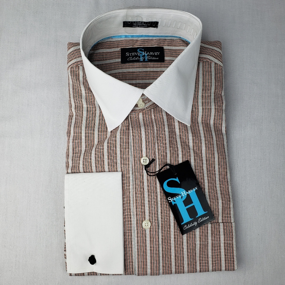 Steve Harvey Celebrity Collection Men's Shirt